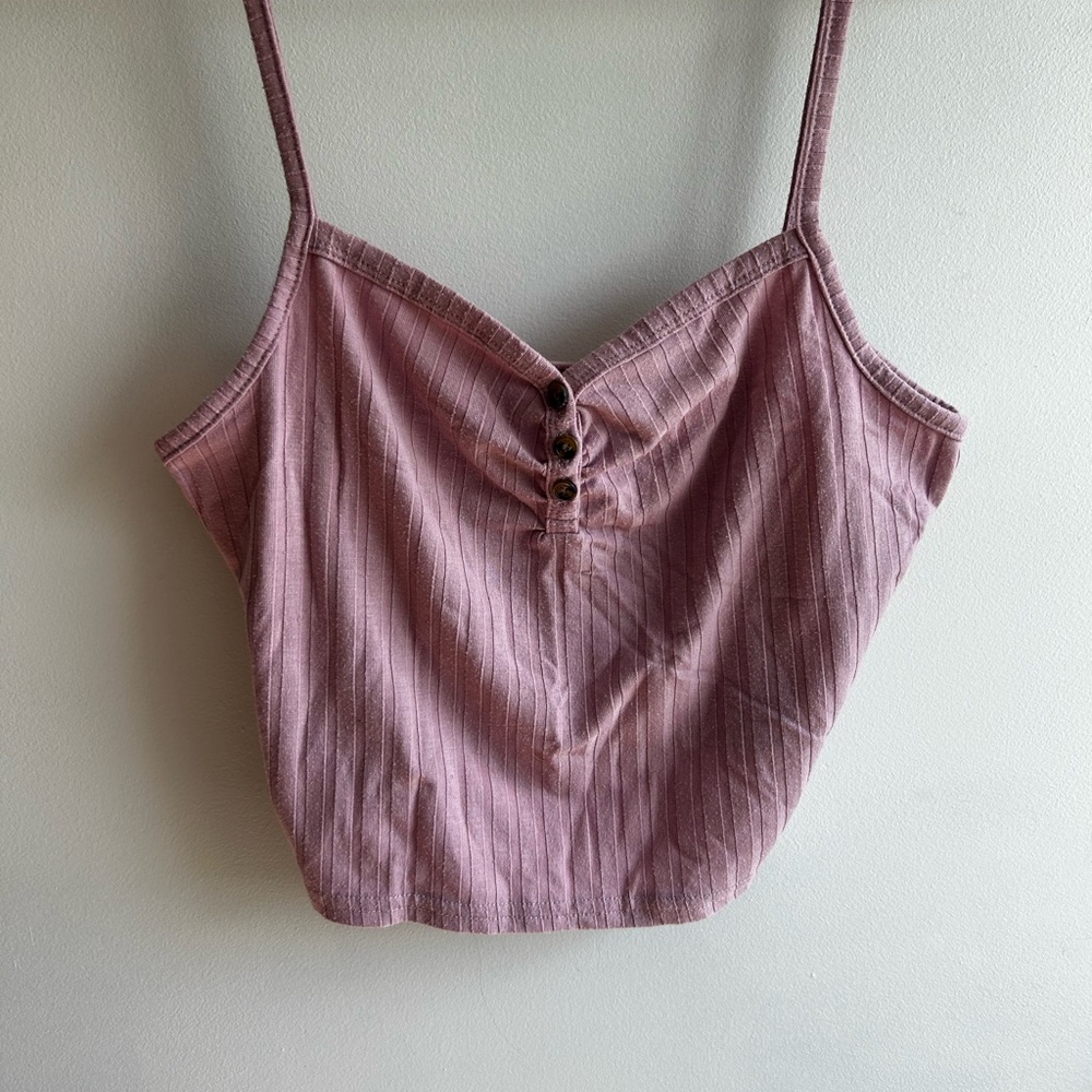Pink Women's Crop Top
